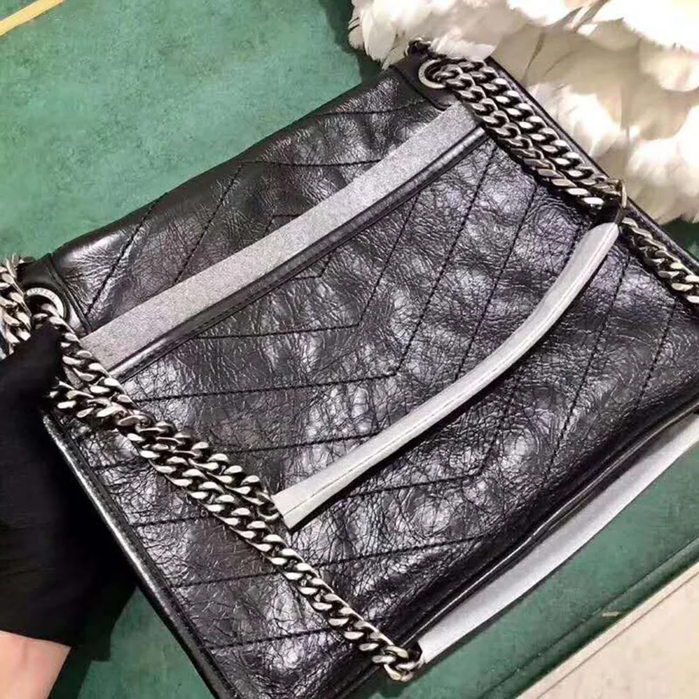 Saint Laurent YSL Niki Medium in Vintage Leather for Women