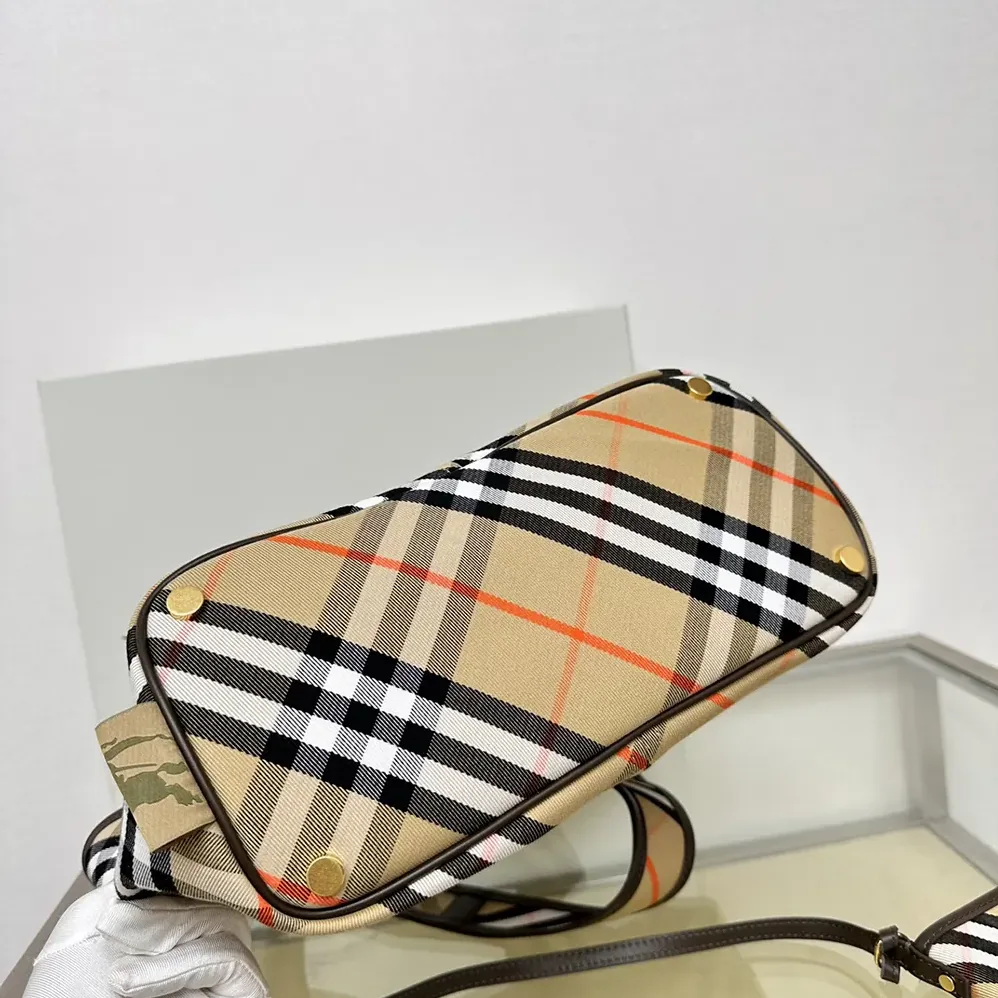 Burberry Small Check Tote for Women
