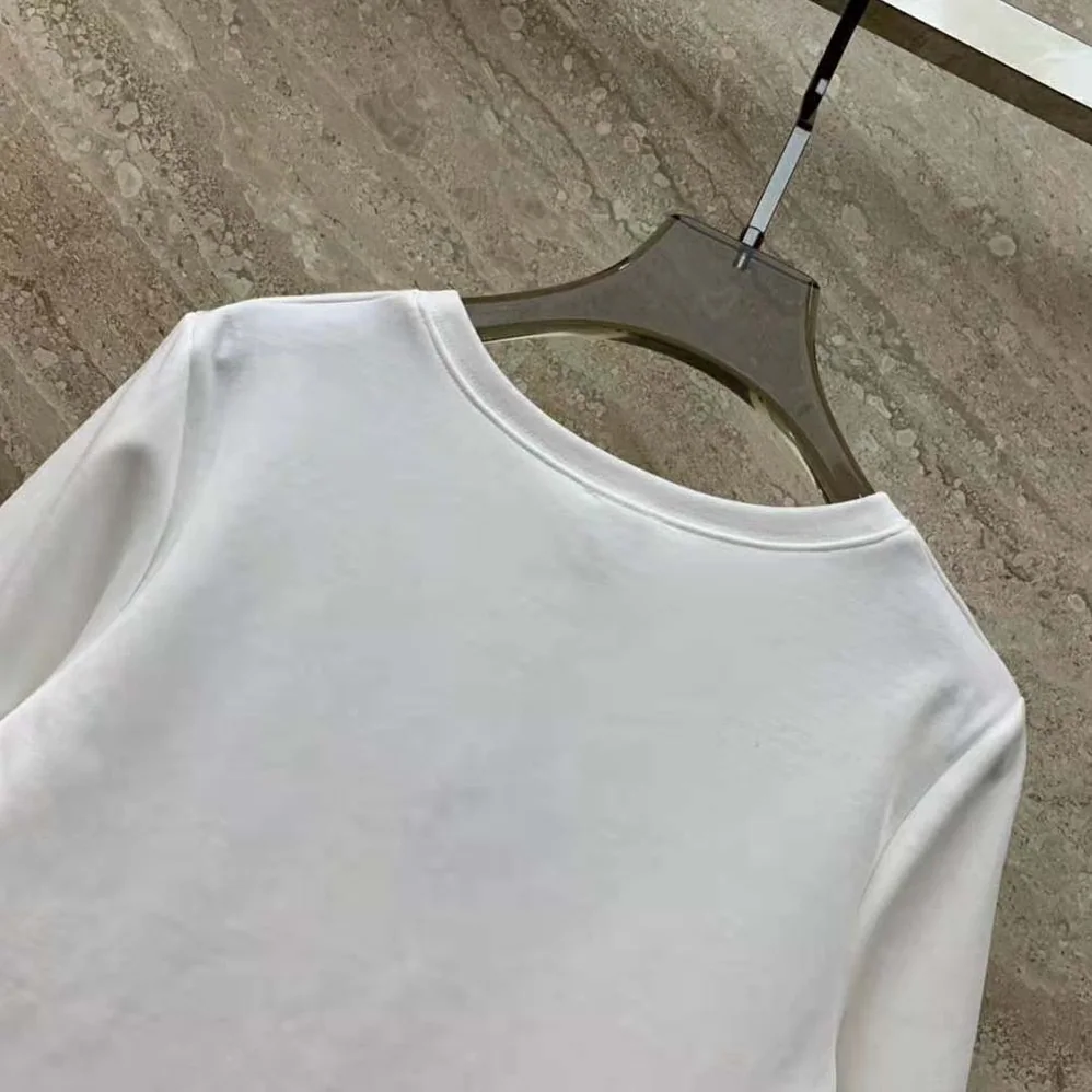 Loewe Cropped T-shirt in Cotton for Women in White