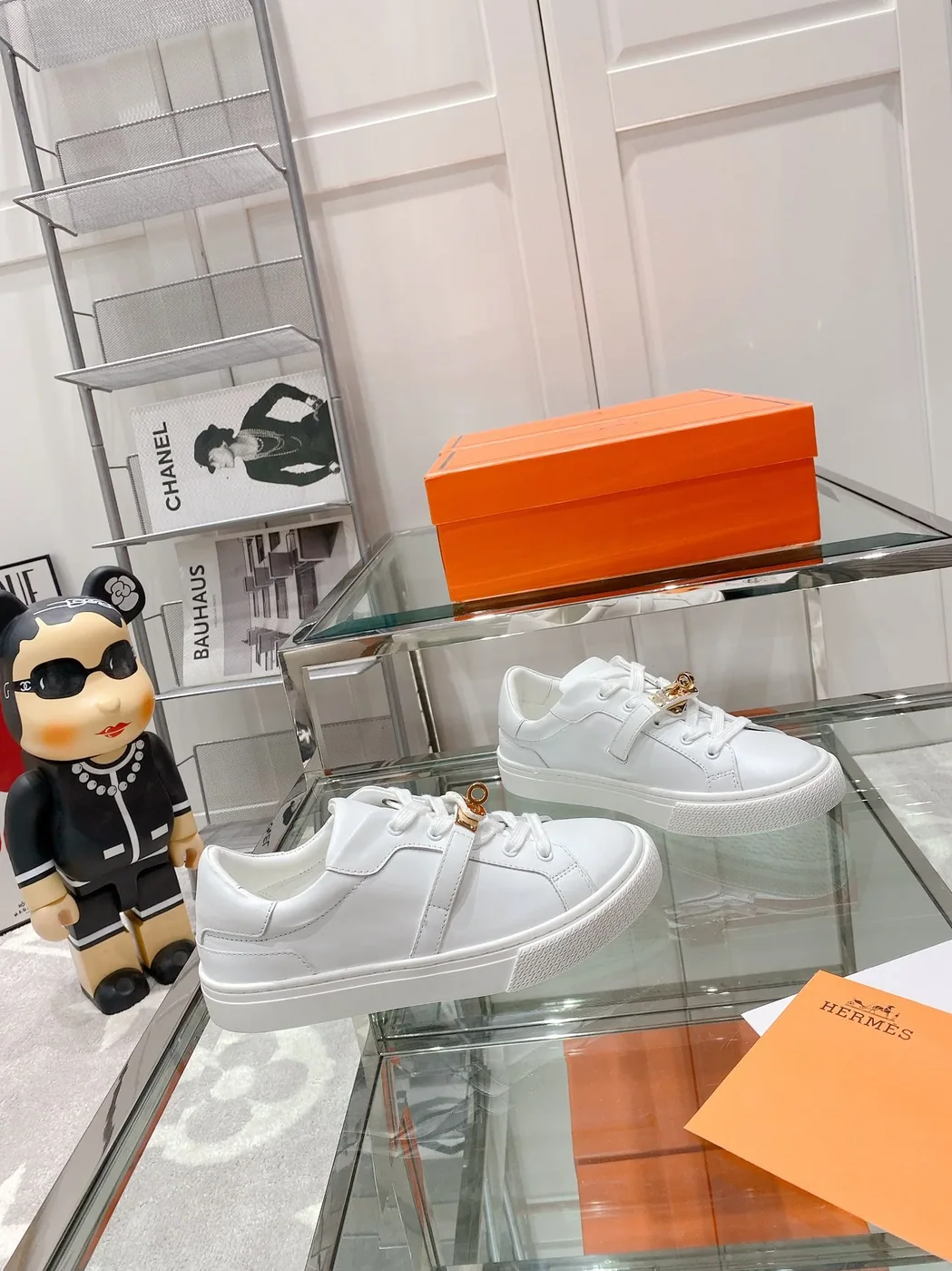 Hermes Day Sneaker White Hermes Day Sneaker White