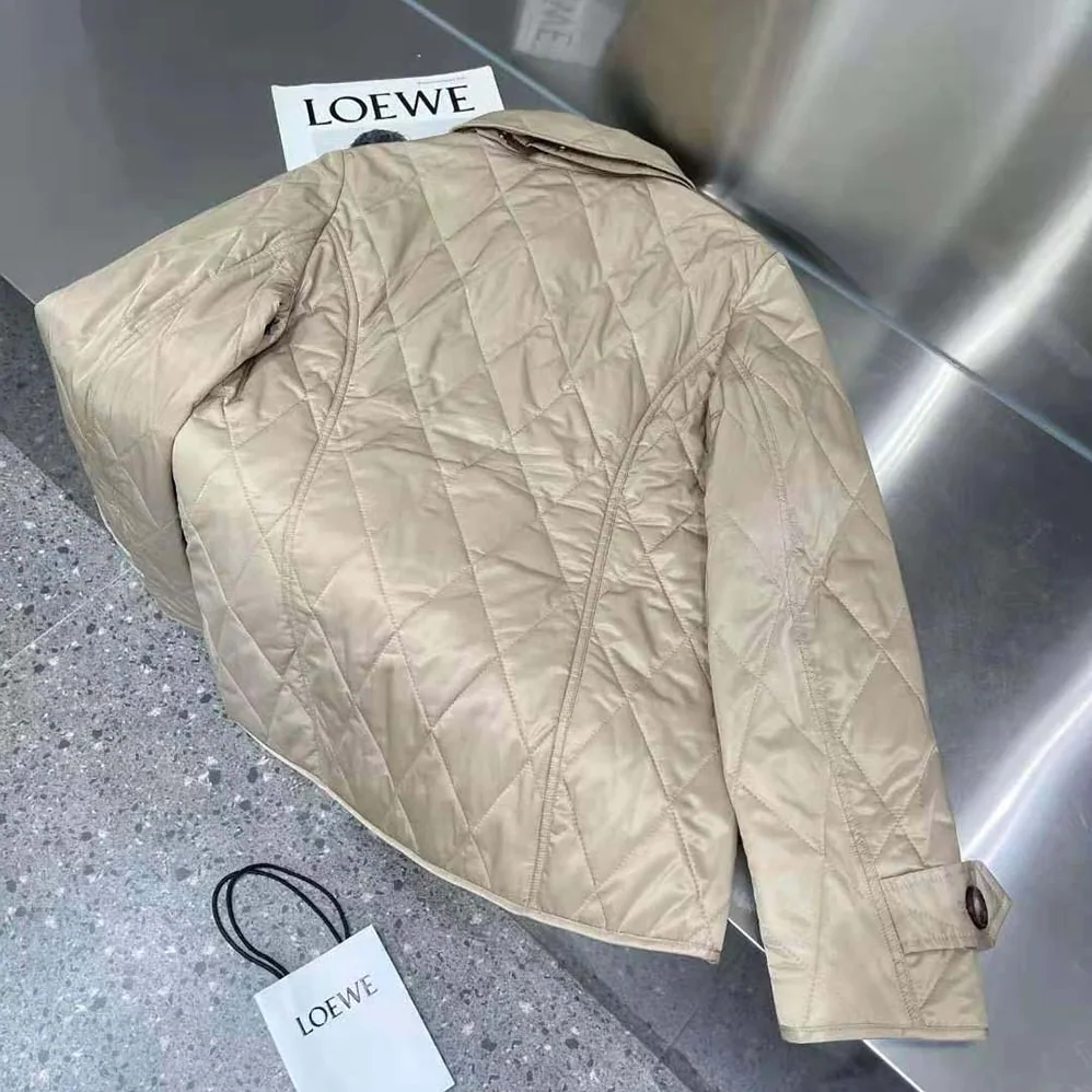 Burberry Diamond Quilted Thermoregulated Jacket for Women