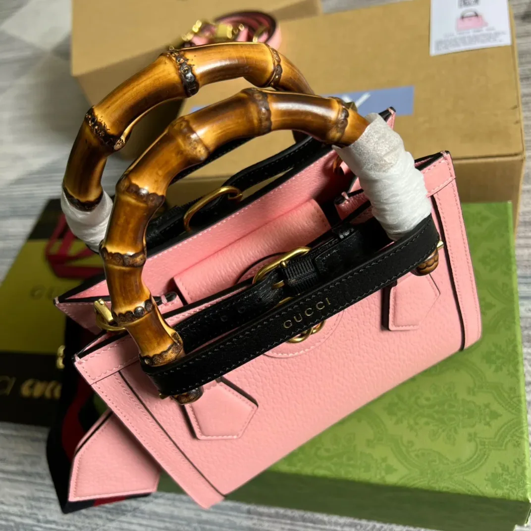 Gucci Diana Mini Tote Bag Pink