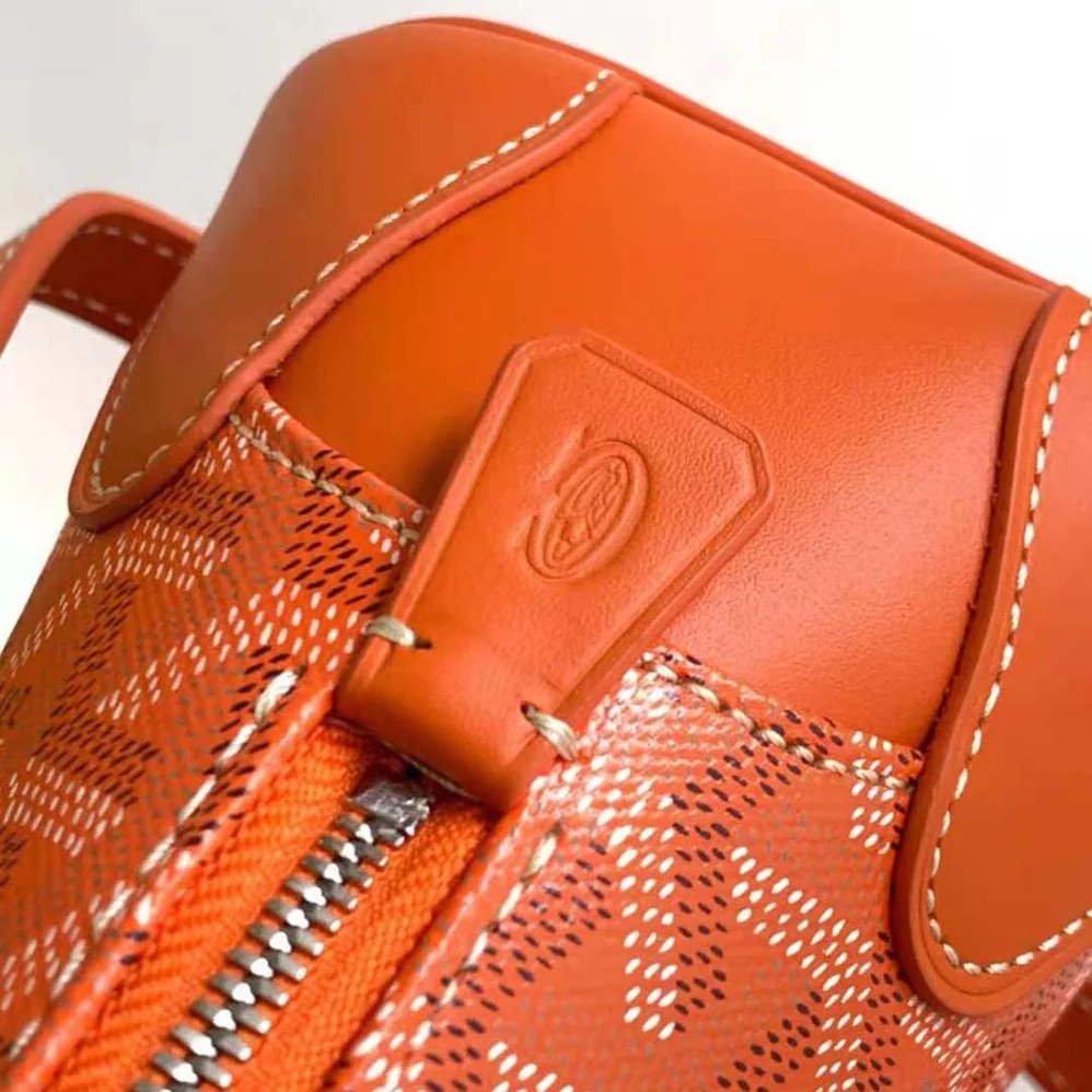 Goyard Vendôme Mini Bag for Women in Orange Goyard Vendôme Mini Bag for Women in Orange
