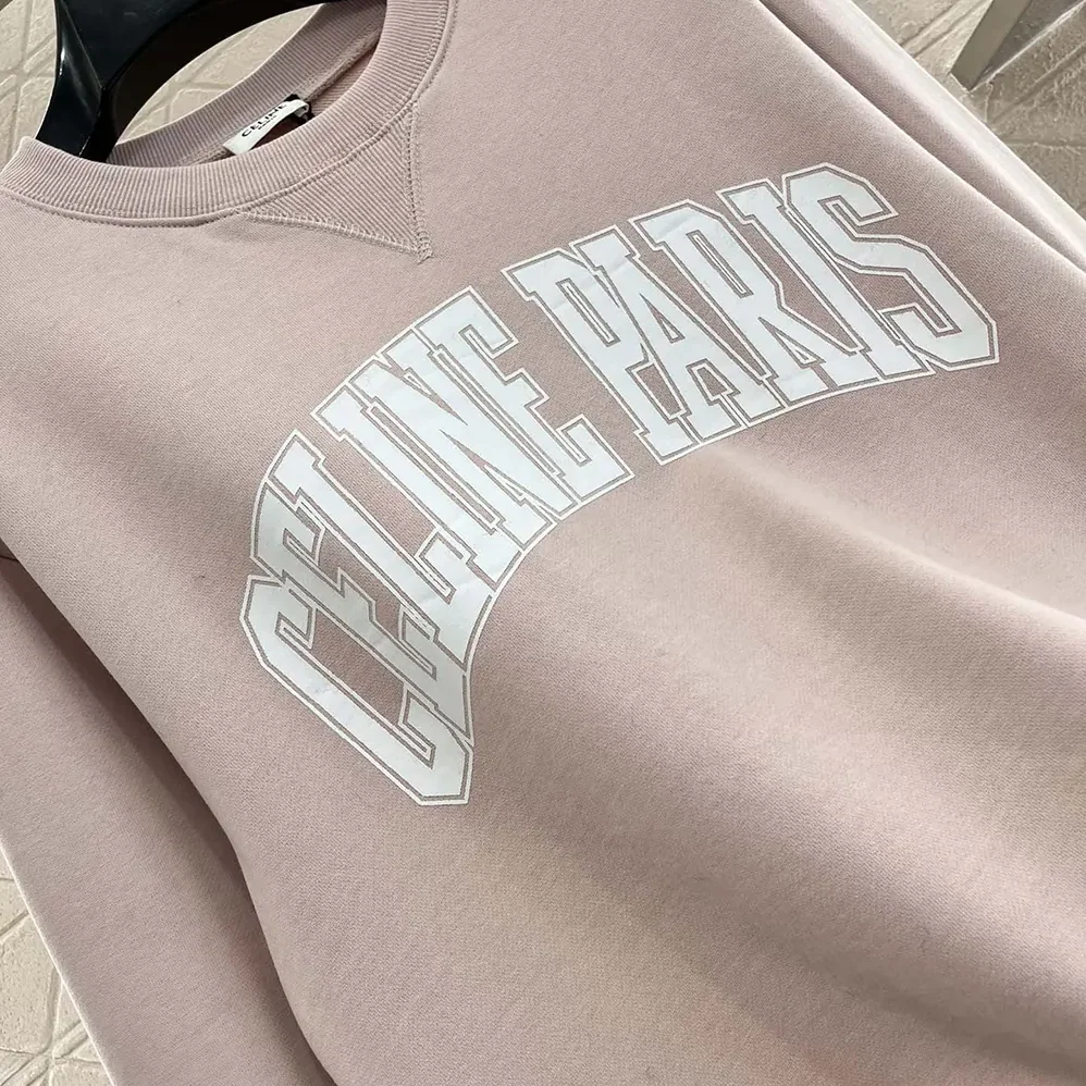 Celine Oversized Celine Sweatshirt in Cotton Fleece for Men Celine Oversized Celine Sweatshirt in Cotton Fleece for Men