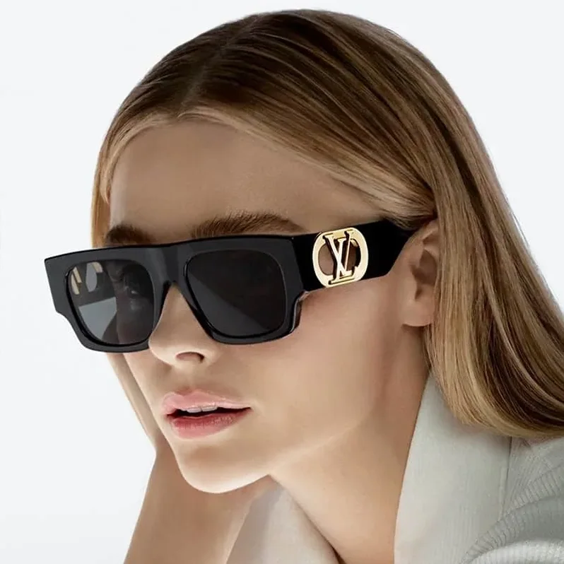Louis Vuitton Link Square Sunglasses Black Louis Vuitton Link Square Sunglasses Black