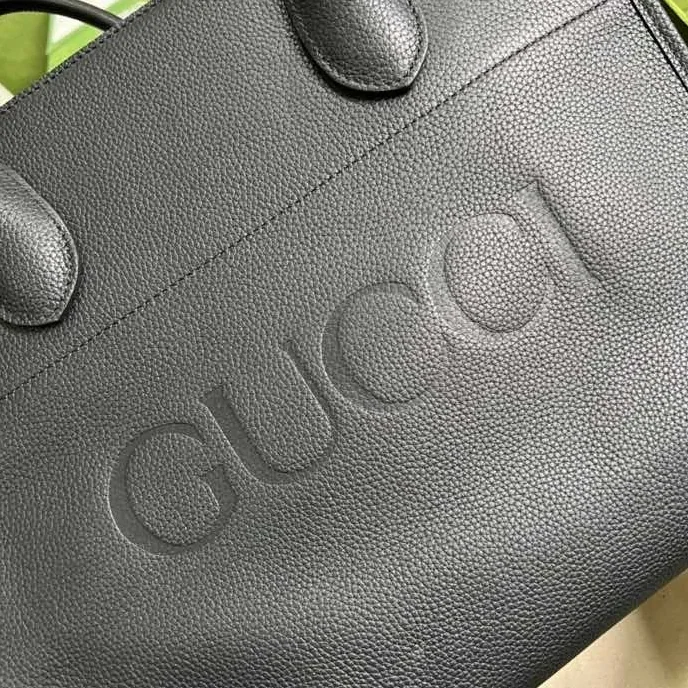 Gucci Small tote With Gucci Logo Black / GG Gucci Small tote With Gucci Logo Black / GG