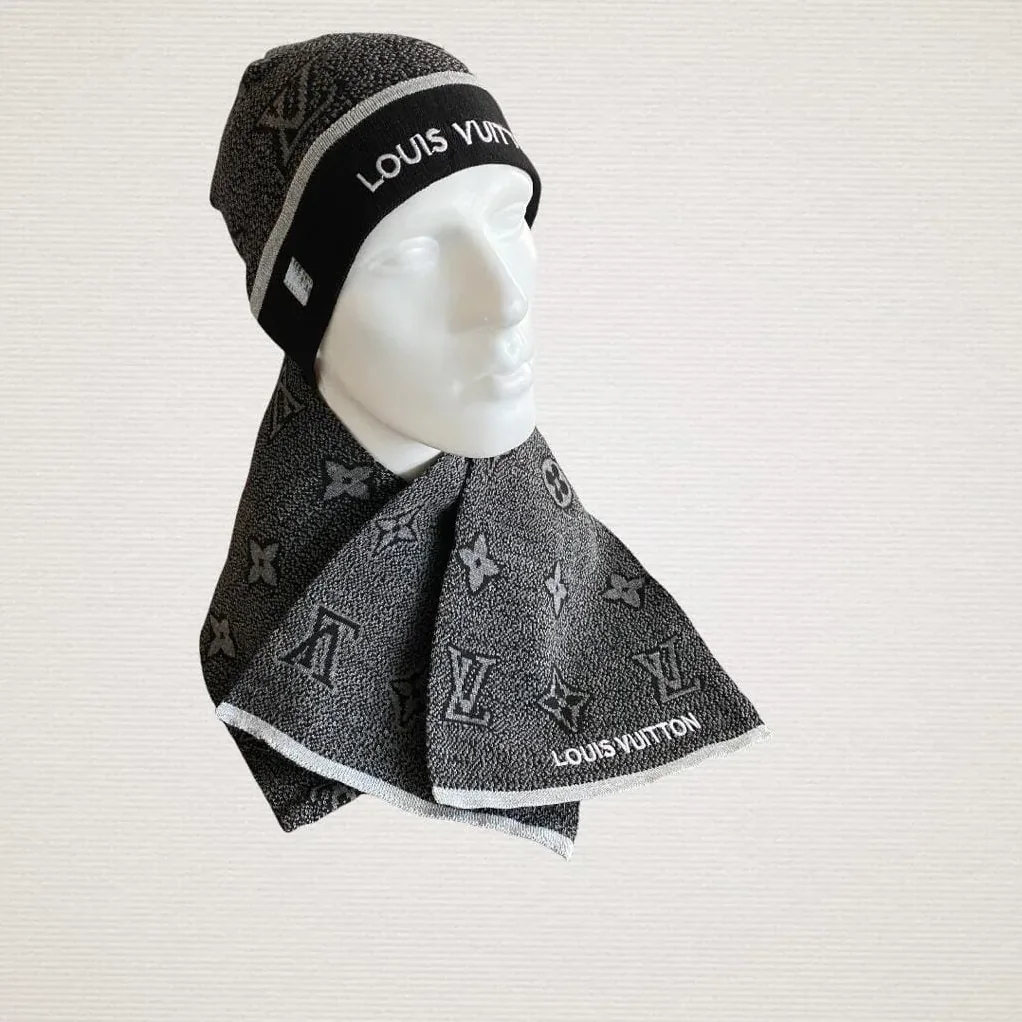 Petit Monogram Hat Scarf