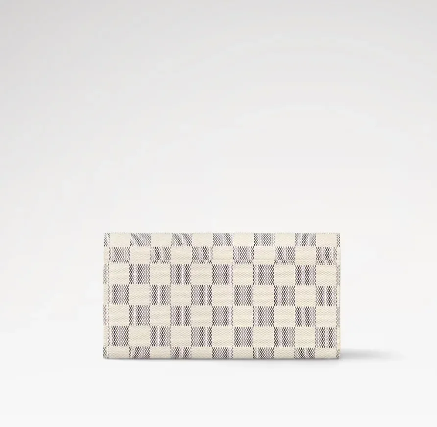 Louis Vuitton Sarah Wallet Damier Azur Canvas /