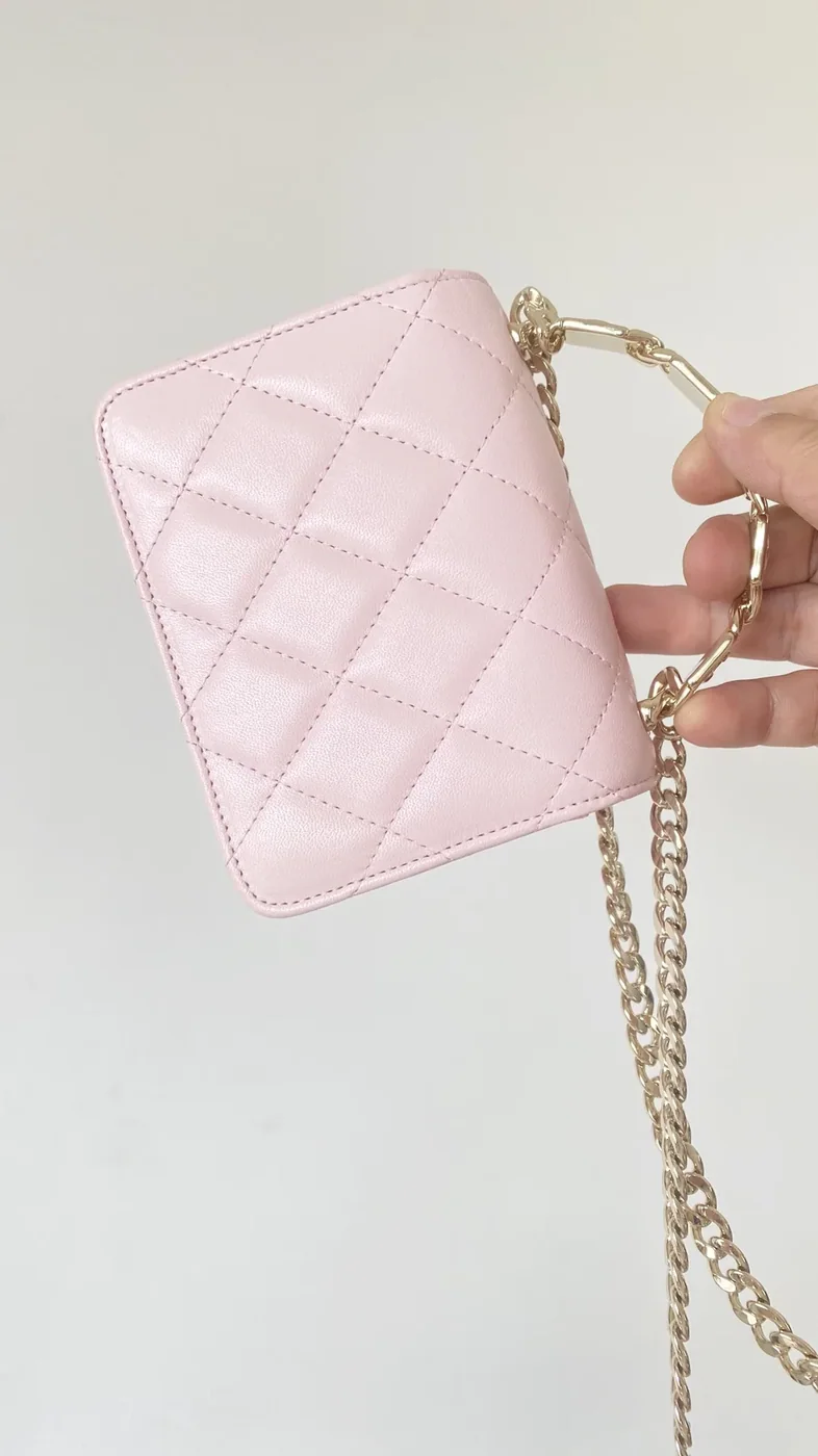 Chanel HAAS Mini Bag Pink 3,/9 Chanel HAAS Mini Bag Pink 3,/9