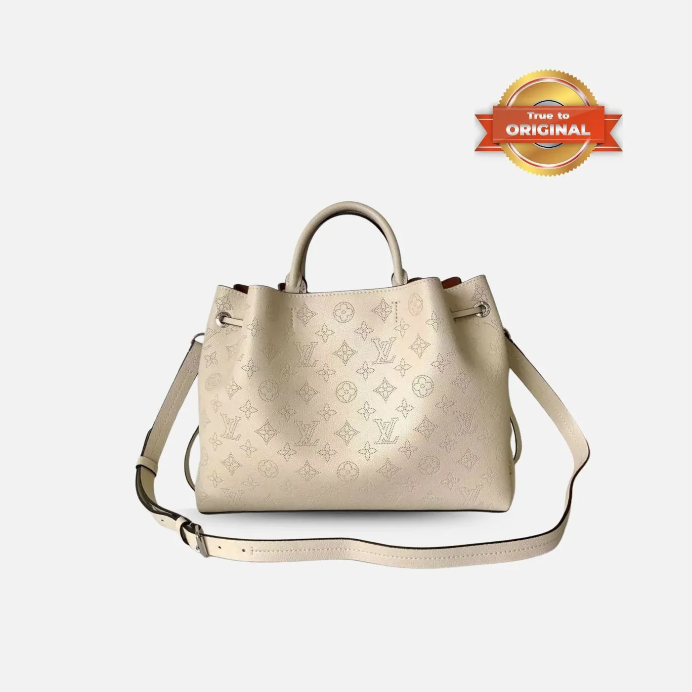 Louis Vuitton Bella Tote Mahina Creme Beige /