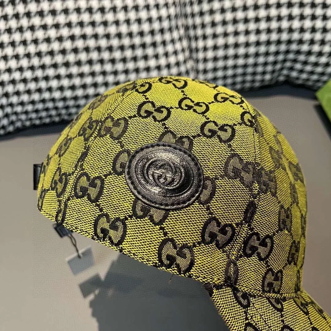 Gucci Baseball Hat Yellow