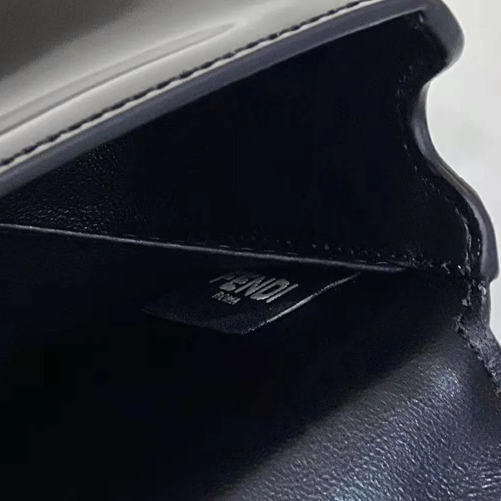 Fendi First Sight Black Leather Mini Bag for Women Fendi First Sight Black Leather Mini Bag for Women
