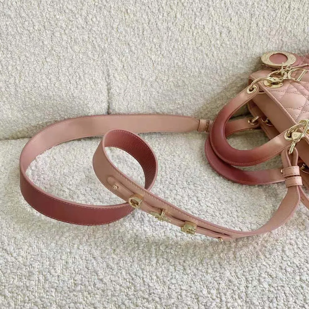 Dior Lady Dior my Abcdior Bag Lndigo Gradient Cannage Lambskin for Women in Pink Dior Lady Dior my Abcdior Bag Lndigo Gradient Cannage Lambskin for Women in Pink