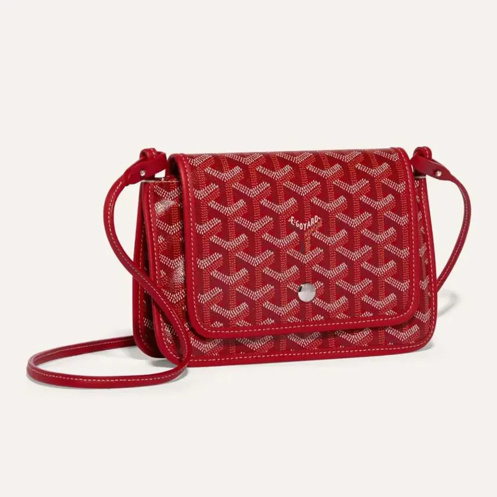 Goyard Plumet Pocket Wallet for Women in Red Goyard Plumet Pocket Wallet for Women in Red