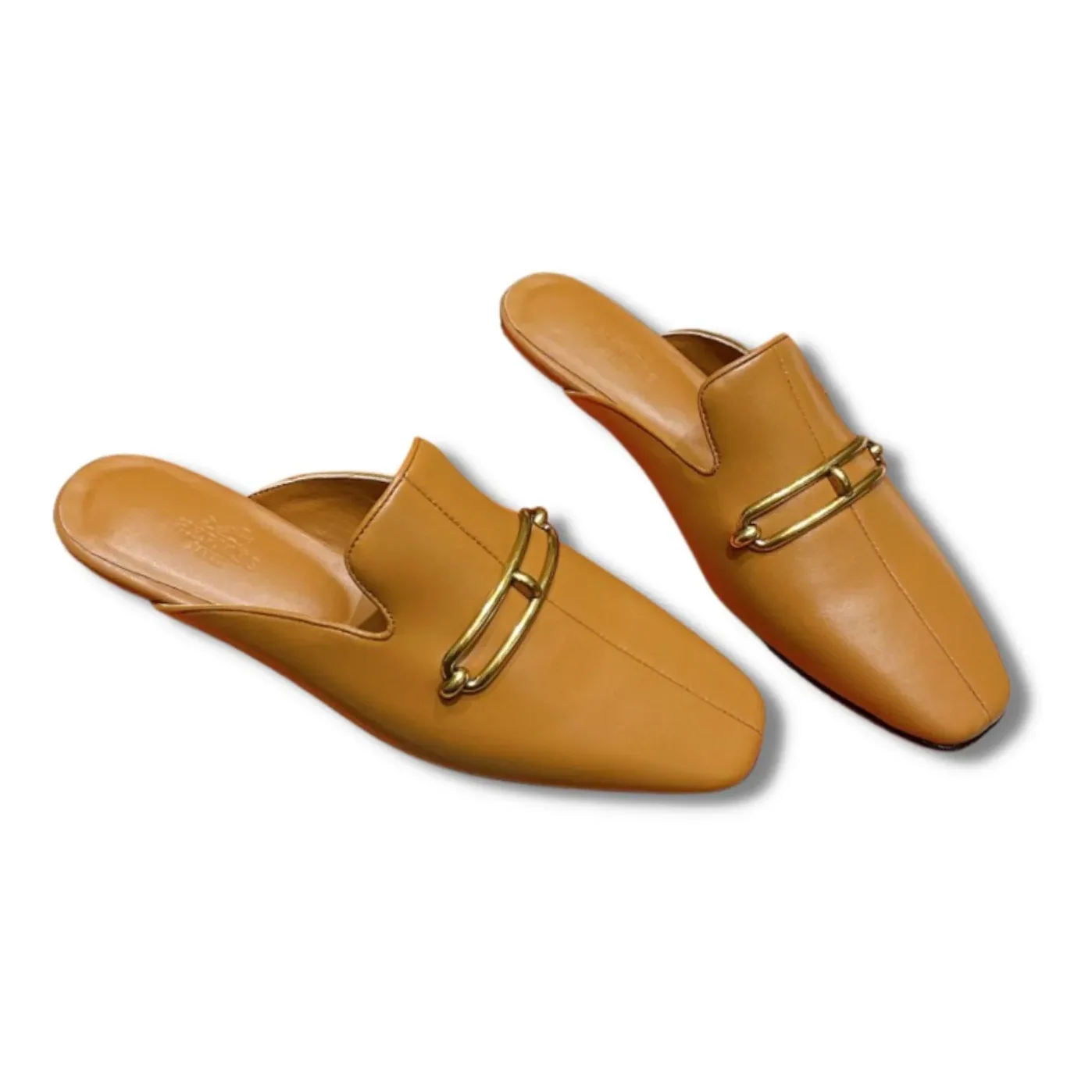 Hermes Esmee Mule Brown Hermes Esmee Mule Brown