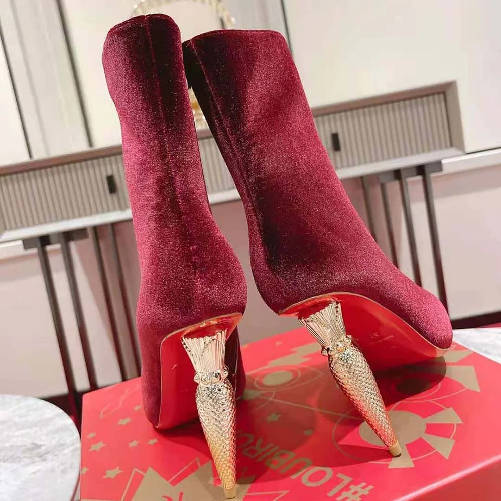 Christian Louboutin Lipbooty 100 mm Heel Height for Women in Red