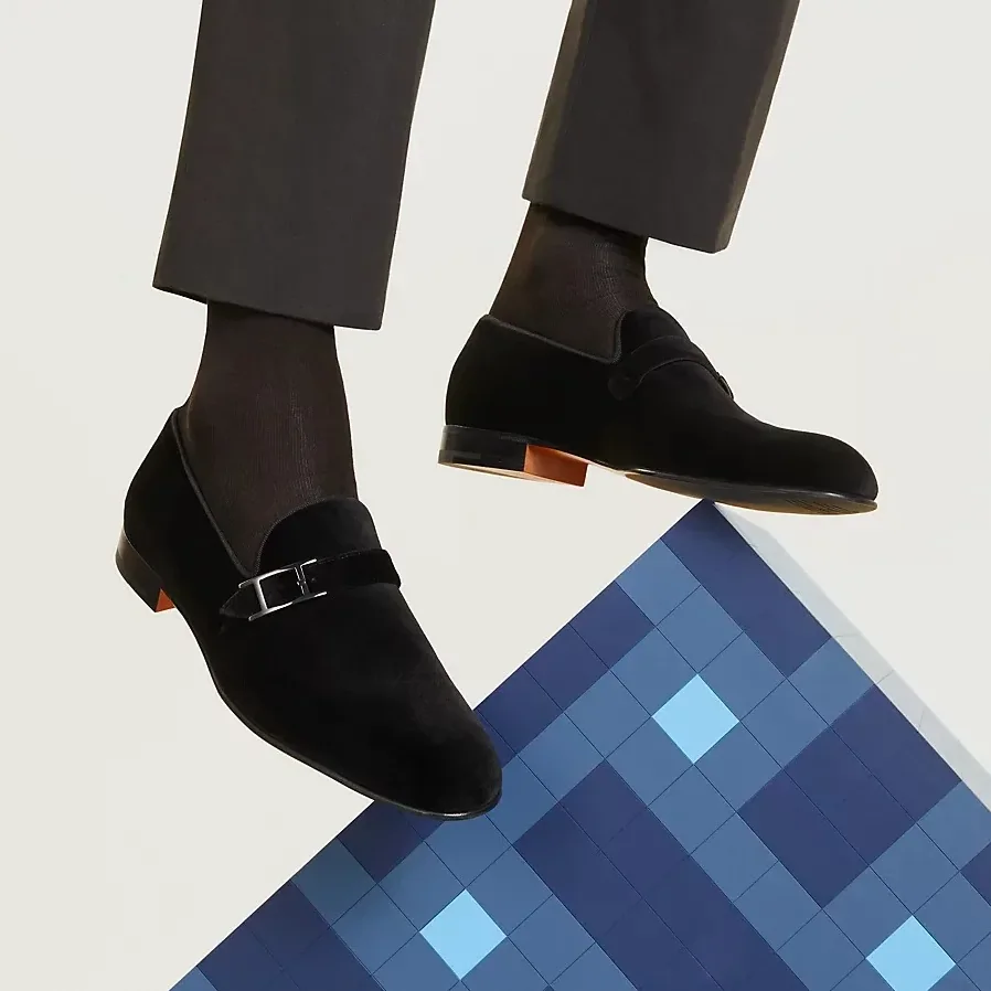 Hermes Jules Loafers Black Hermes Jules Loafers Black