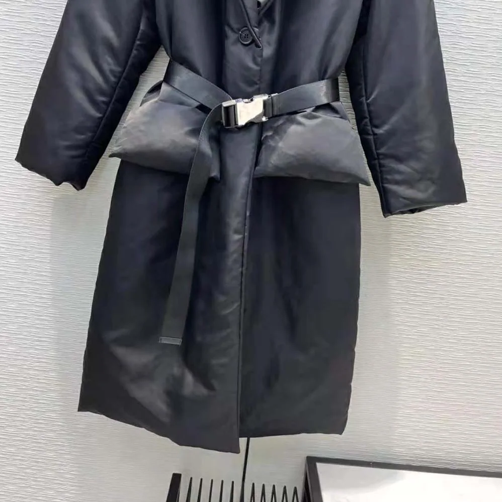 Prada Re-Nylon Down Coat Goose Down Padding for Women Prada Re-Nylon Down Coat Goose Down Padding for Women