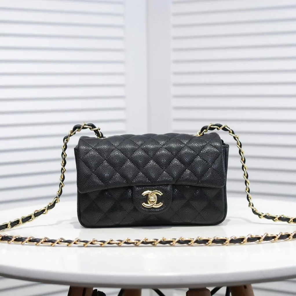 Chanel Mini Classic Handbag Black / Chanel Mini Classic Handbag Black /