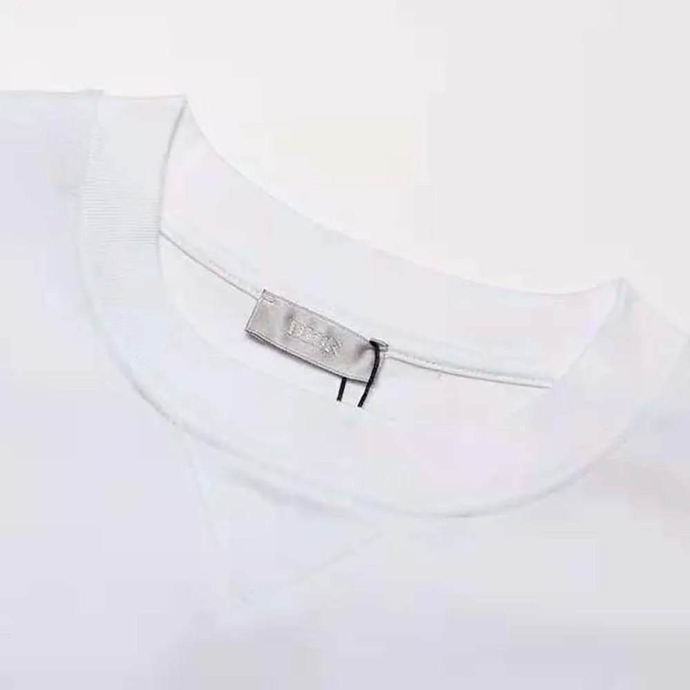 Dior Christian Dior Couture Relaxed-fit T for Men in shirt White Cotton Jersey