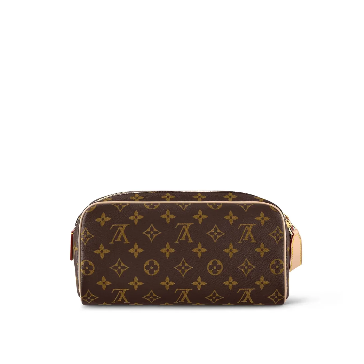 Louis Vuitton Toilet Dopp Kit Pouch Bag Brown / Louis Vuitton Toilet Dopp Kit Pouch Bag Brown /