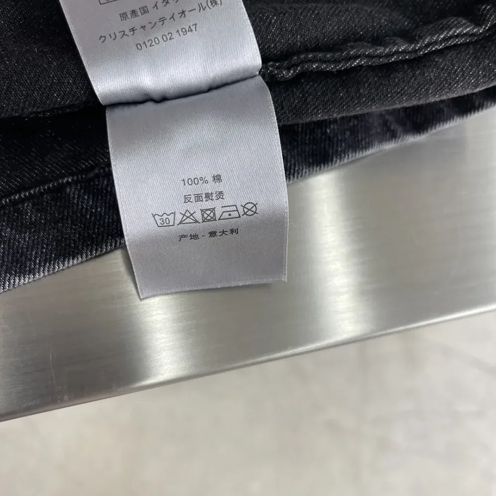 Dior Overshirt Black Cotton Twill for Women