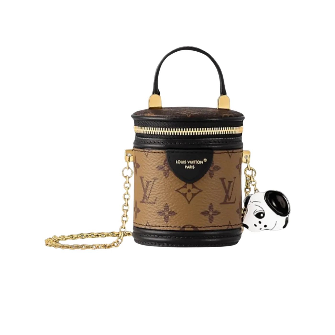 Louis Vuitton Animogram Micro Cannes Top Handle Bag in Brown Gold Hardware