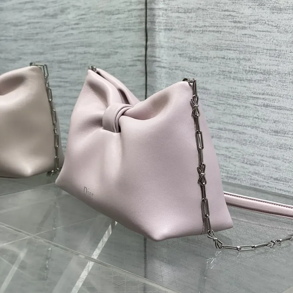 Dior Small Dior Bow Bag Rose Songe lambskin for Women Dior Small Dior Bow Bag Rose Songe lambskin for Women