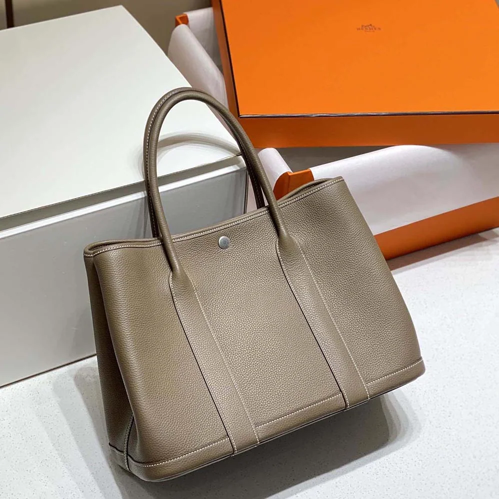 Hermes Garden Party 36 Voyage Bag for Unisex in Gray