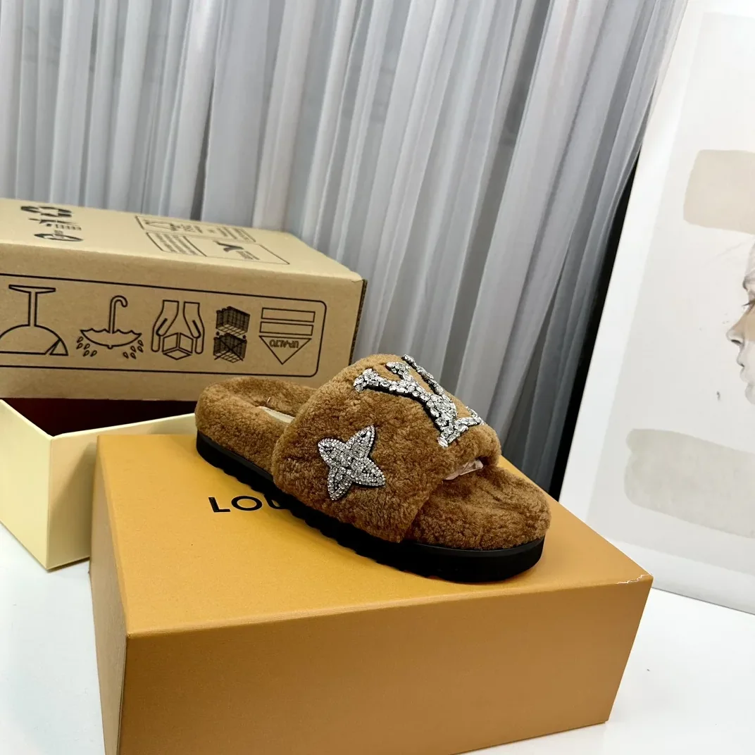 Louis Vuitton Paseo Flat Comfort Mule Brown