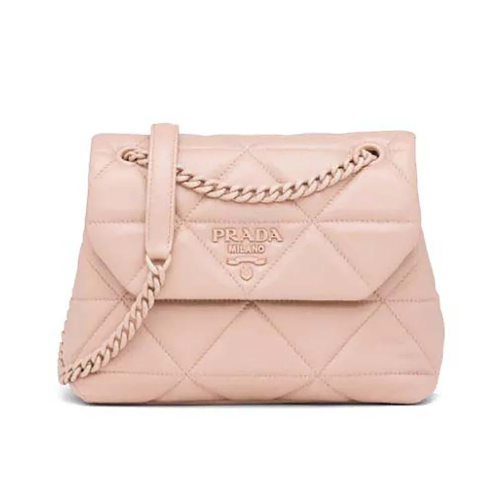 Prada Small Nappa Leather Prada Spectrum Bag for Women in Pink