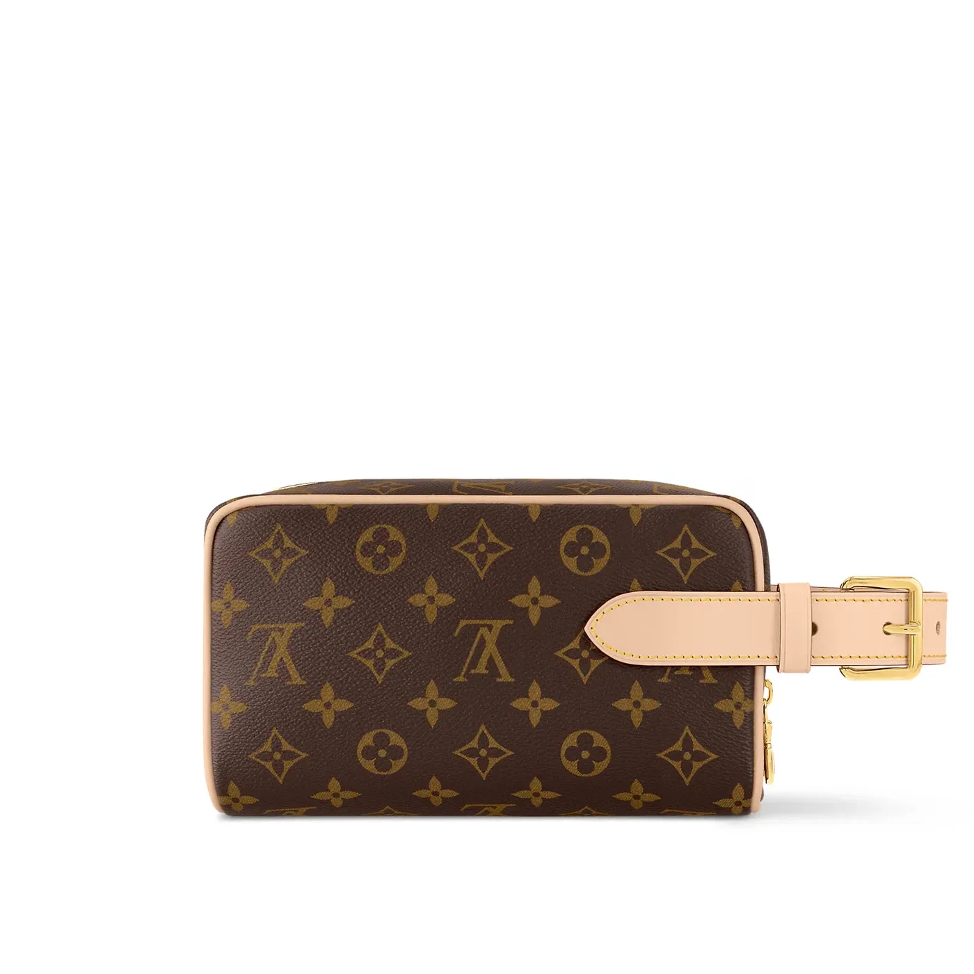 Louis Vuitton Locker Dopp Kit Brown 9.1 Inches/