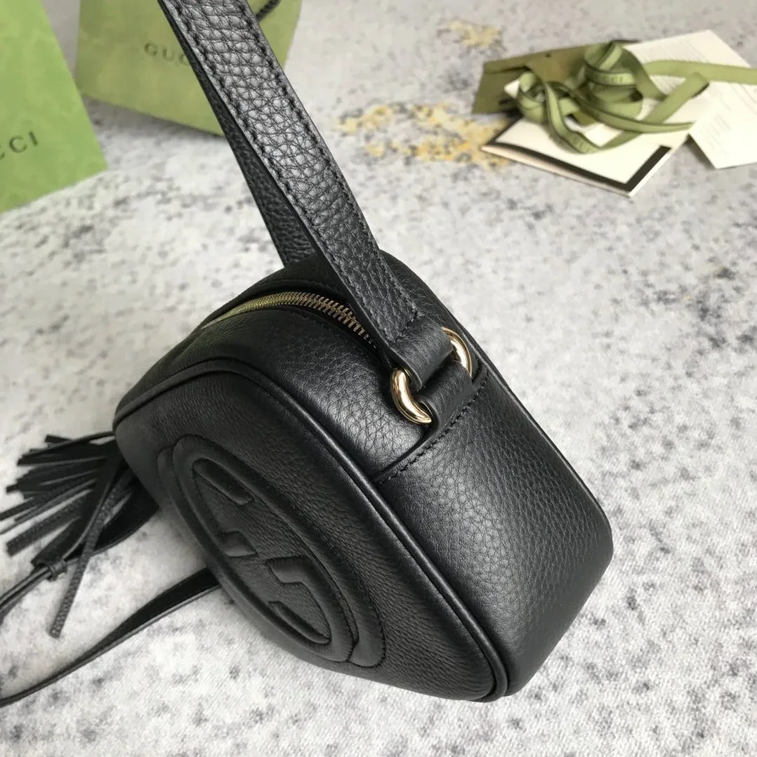 Gucci Soho Small Disco Bag Black / GG