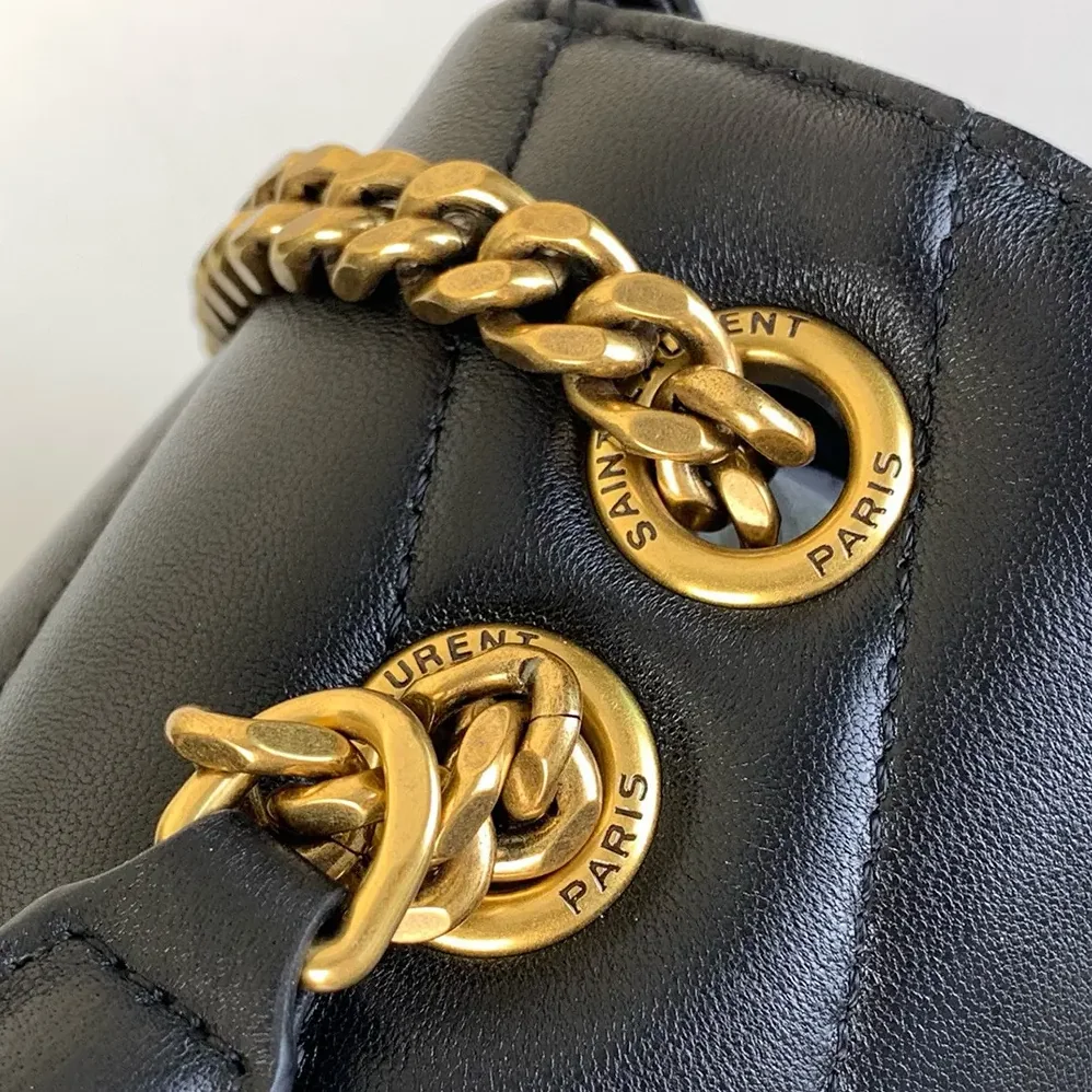Saint Laurent YSL Loulou Small in Matelasse Lambskin for Women