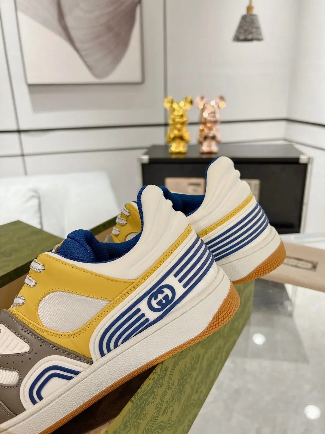 Gucci Basket Sneaker Multicolor Gucci Basket Sneaker Multicolor