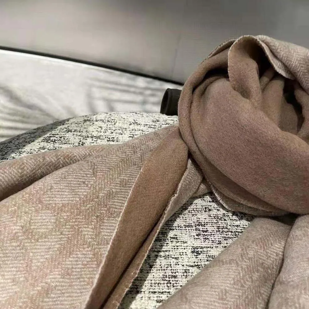 Dior Oblique Double-Sided Blanket Beige Cashmere and Wool for Men