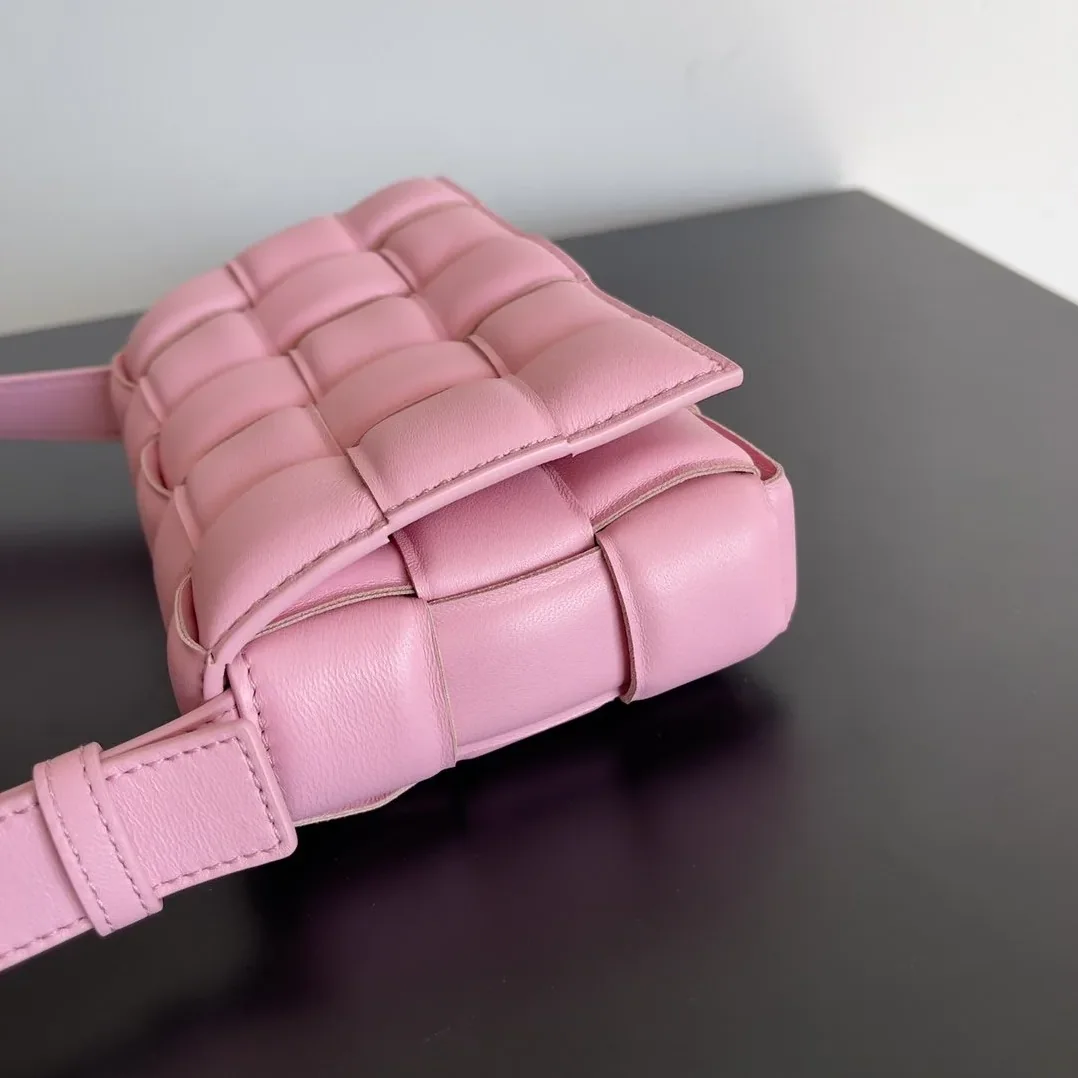 Bottega Veneta Small Padded Cassette Pink Bottega Veneta Small Padded Cassette Pink