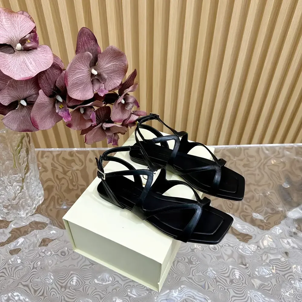 Jimmy Choo Ayla Flat Black Nappa Leather Flats for Women Jimmy Choo Ayla Flat Black Nappa Leather Flats for Women