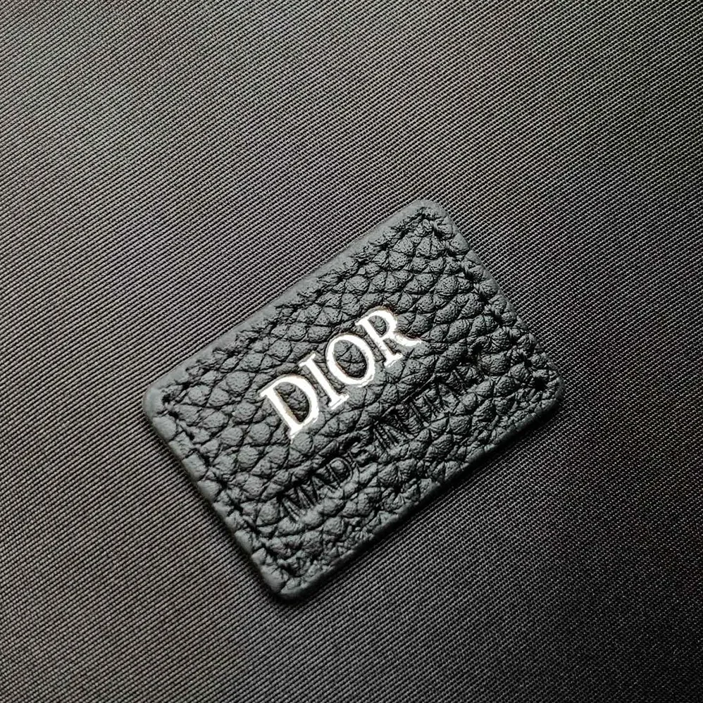Dior Zipped Briefcase Black Dior Oblique Jacquard and Black Grained Calfskin for Men Dior Zipped Briefcase Black Dior Oblique Jacquard and Black Grained Calfskin for Men