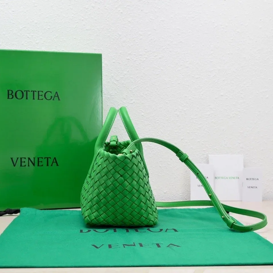 Bottega Veneta Mini Cabat Green Bottega Veneta Mini Cabat Green