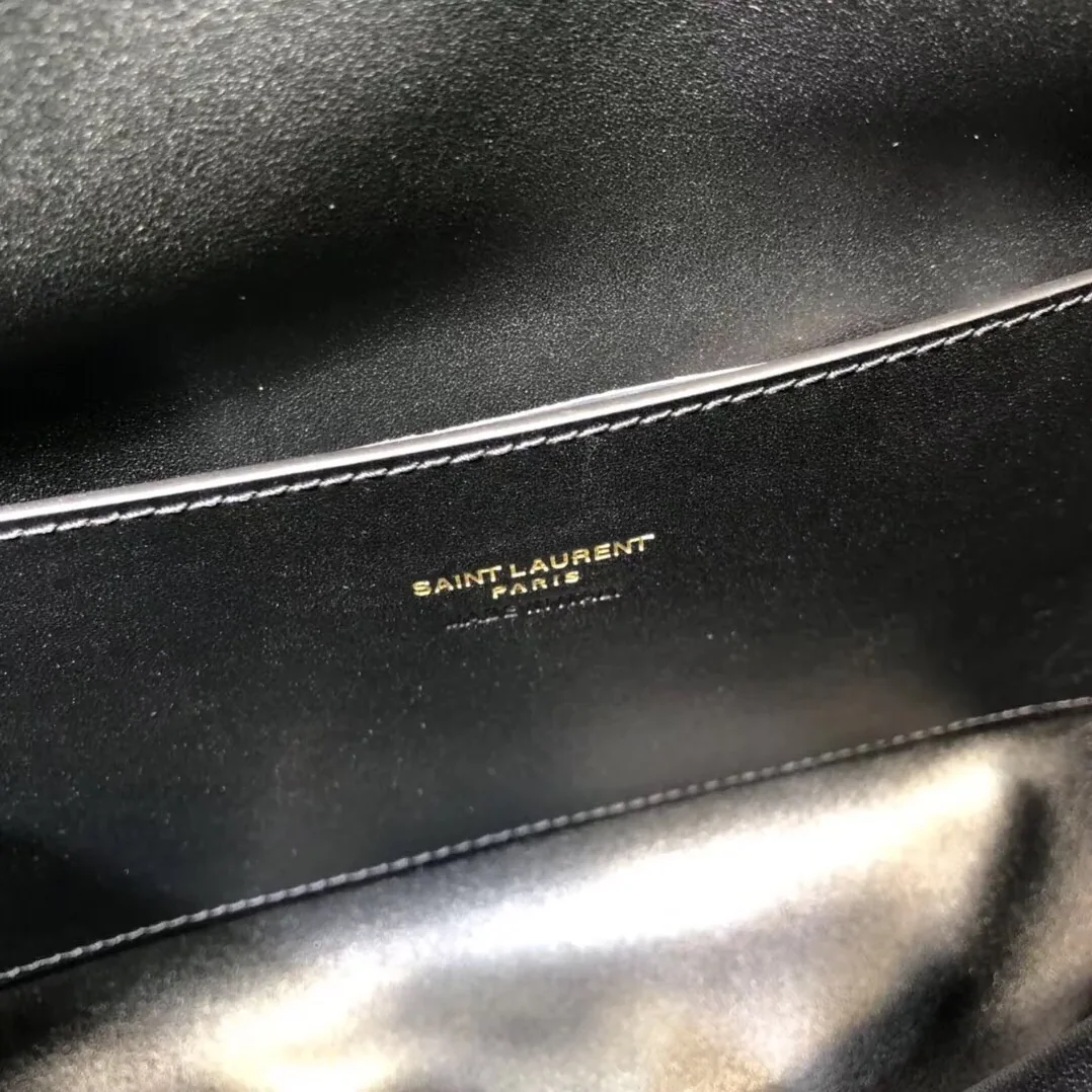 Saint Laurent Kate Medium Reversible Chain Bag Black in YSL Saint Laurent Kate Medium Reversible Chain Bag Black in YSL