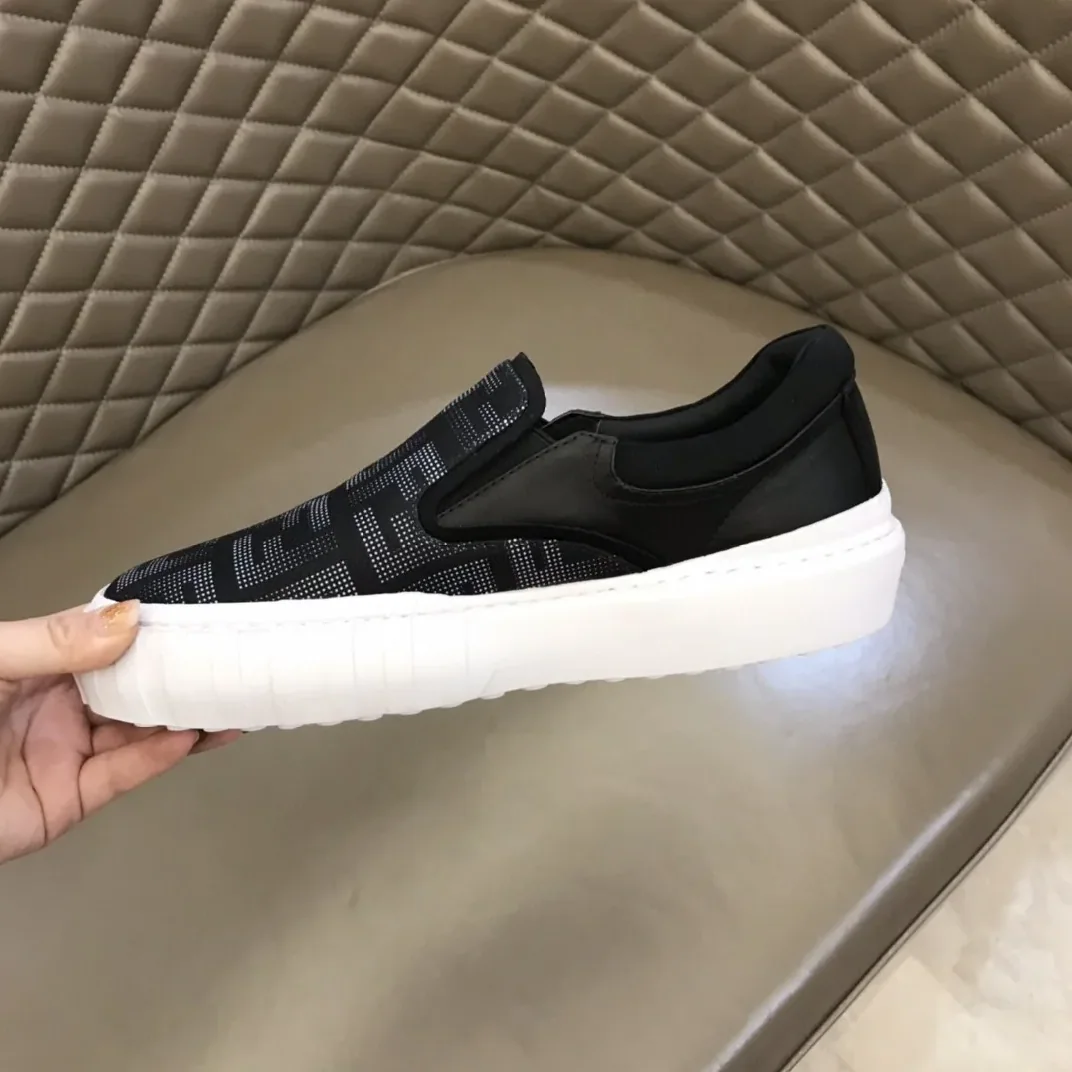 Fendi Force Slip On Sneakers Black 7E1454AD77F13RZ