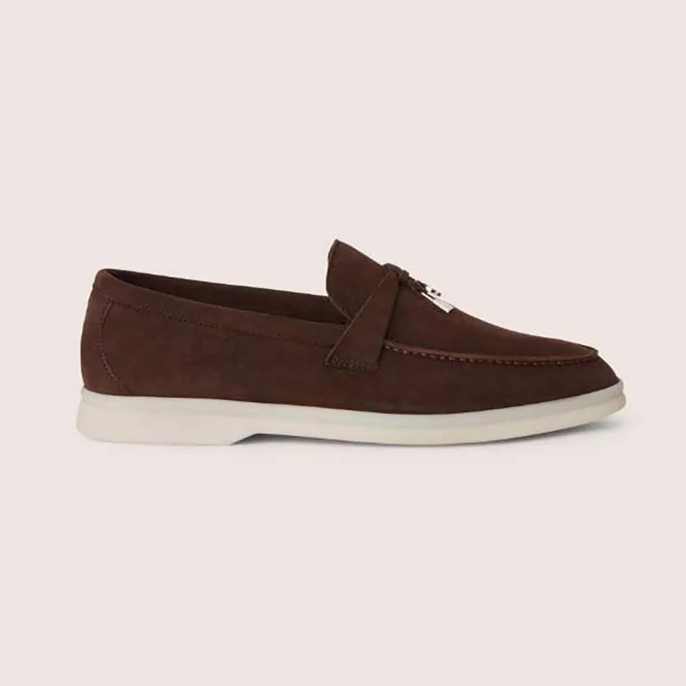 Loro Piana Summer Charms Walk Loafers for Unisex in Brown Loro Piana Summer Charms Walk Loafers for Unisex in Brown