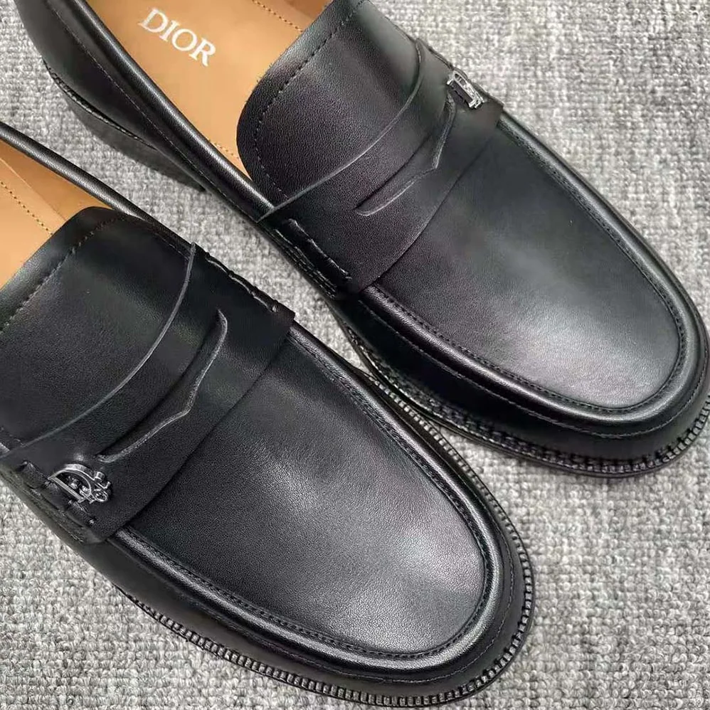 Dior Granville Loafer Black Smooth Calfskin for Men Dior Granville Loafer Black Smooth Calfskin for Men