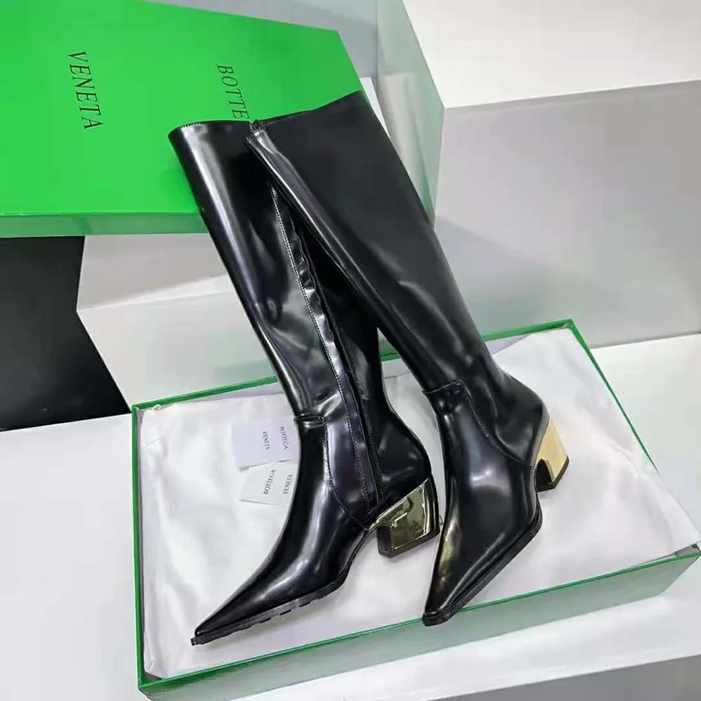 Bottega Veneta Tex Boot for Women in Black