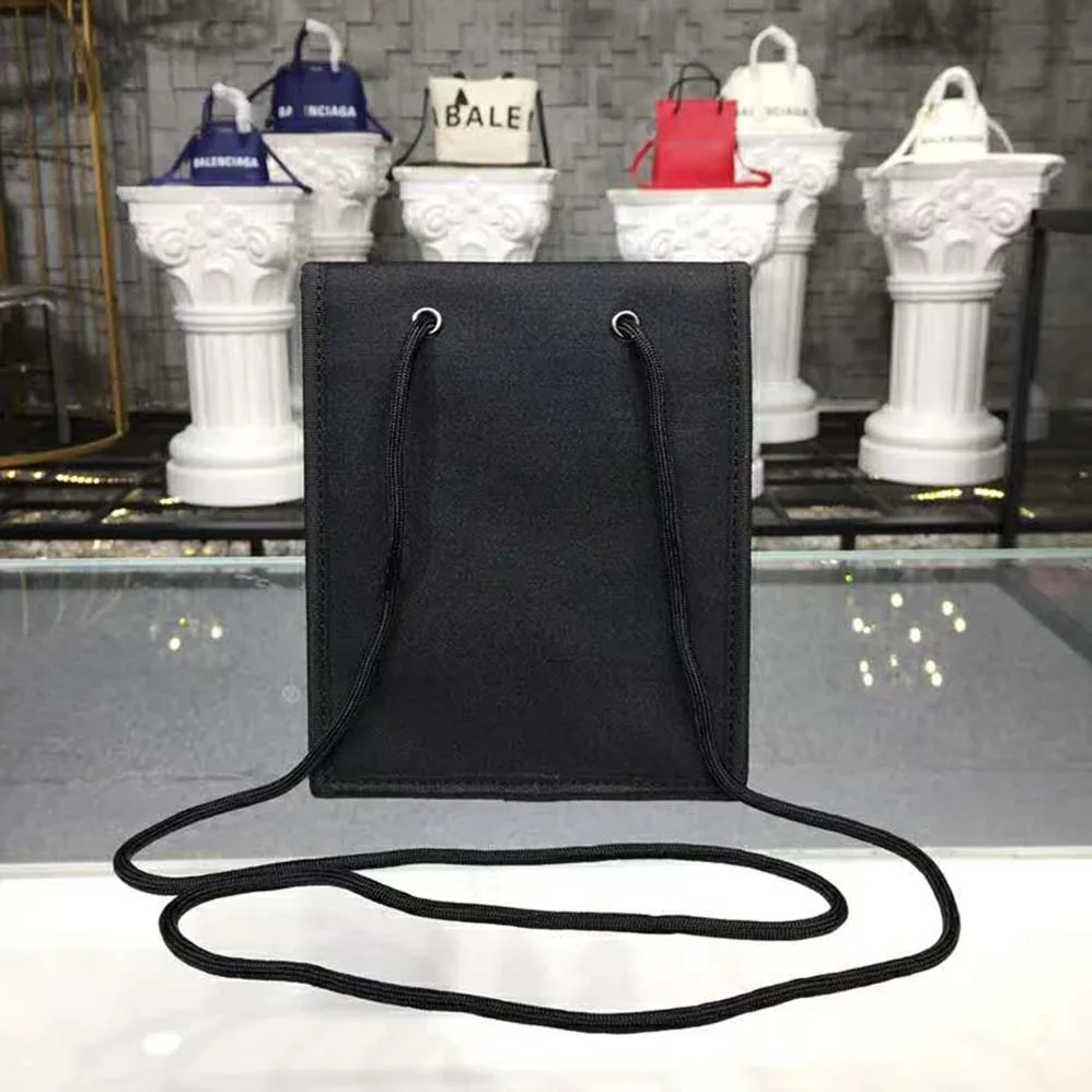 Balenciaga Explorer Pouch Strap for Men in Black Balenciaga Explorer Pouch Strap for Men in Black