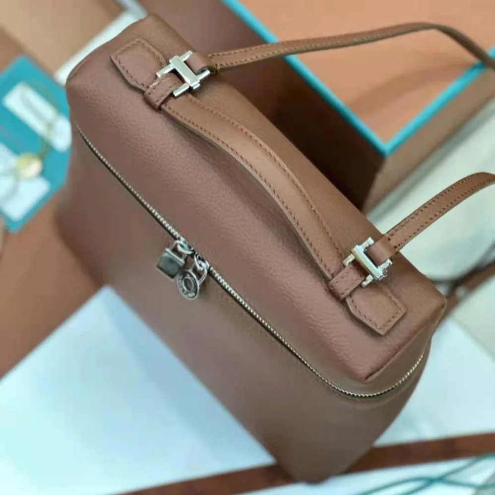 Loro Piana Extra Pocket Backpack L23.5 for Women in Brown