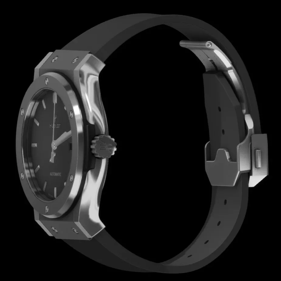 Hublot Classic Fusion Watch Racing Grey Strap Grey Dial Hublot Classic Fusion Watch Racing Grey Strap Grey Dial