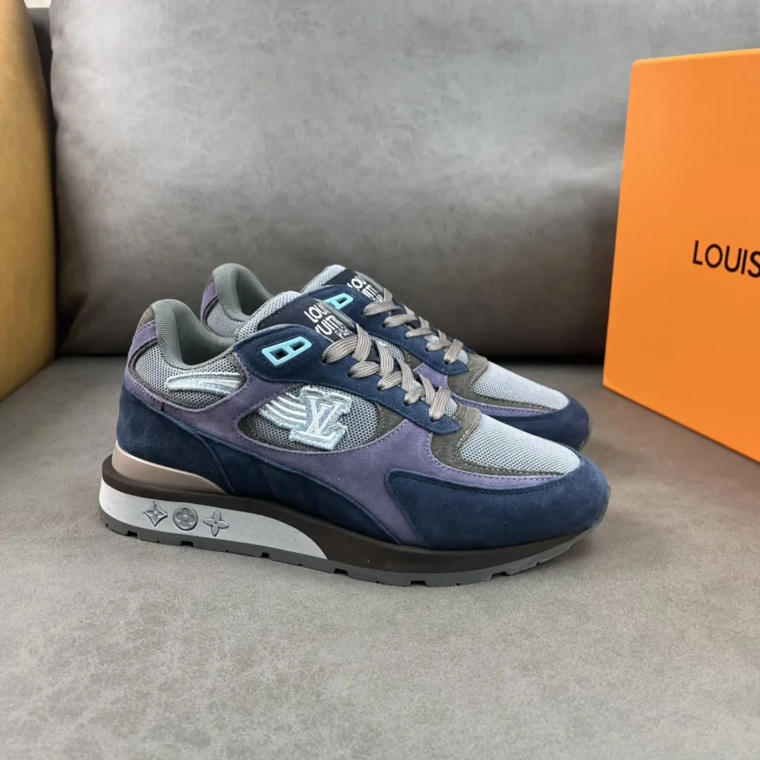 Louis Vuitton Run Away Sneaker Blue LV 1A9J03