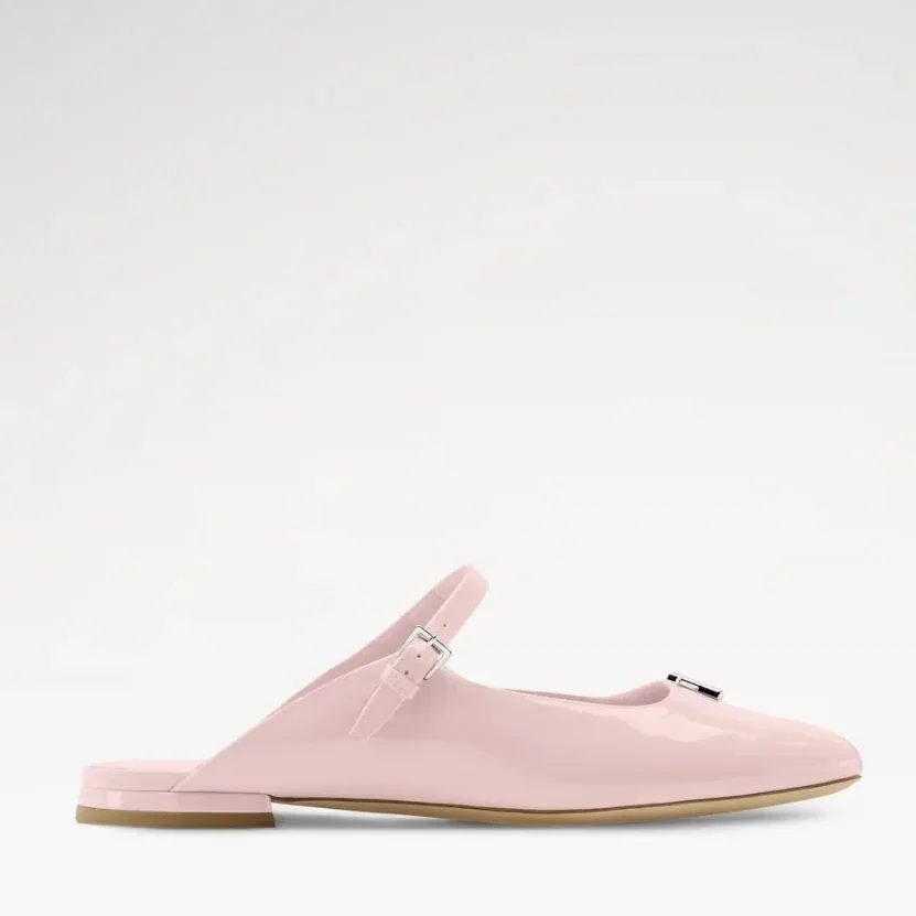 Louis Vuitton Swing Open Back Ballerinas Rose Antique Pink 1AJNRM